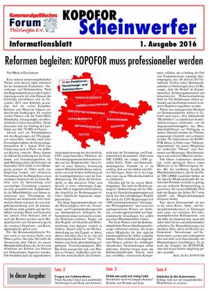 Vereinsblatt 2 Ausgabe 2016