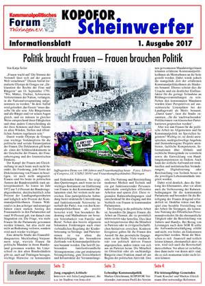 Vereinsblatt 1 Ausgabe 2017
